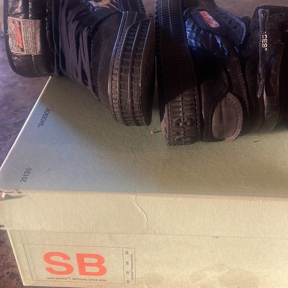 Off white 3.0 size 39 suede n leather high top - Picture 6 of 7